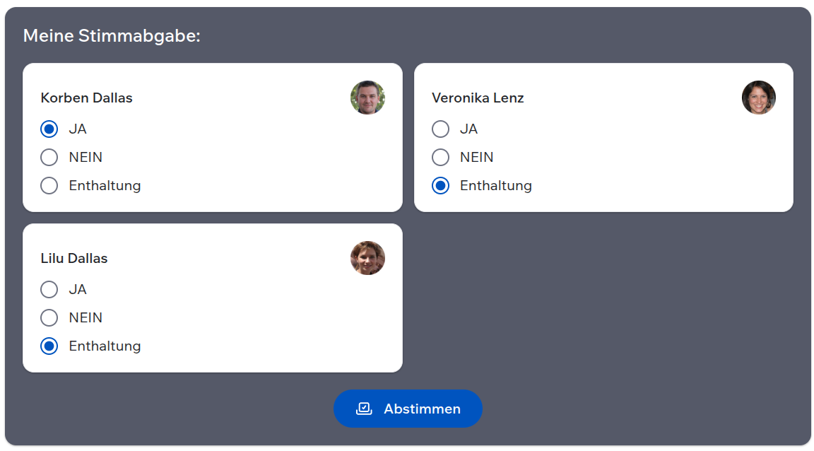 Manchmal reicht es nicht aus kein Kreuz zu machen. Manchmal muss man auch deutlich "Nein" wählen können.